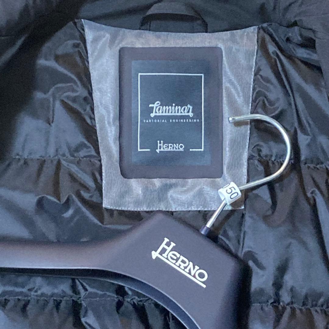 ＜新品＞HERNO ヘルノ ラミナー ゴアテックス ステンカラーコート 50