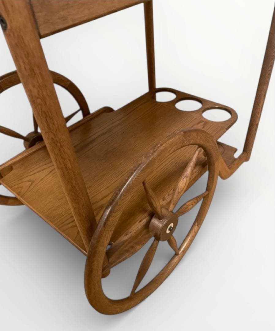 CONDE HOUSE カンディハウス キッチンワゴン 木製 サービスワゴン