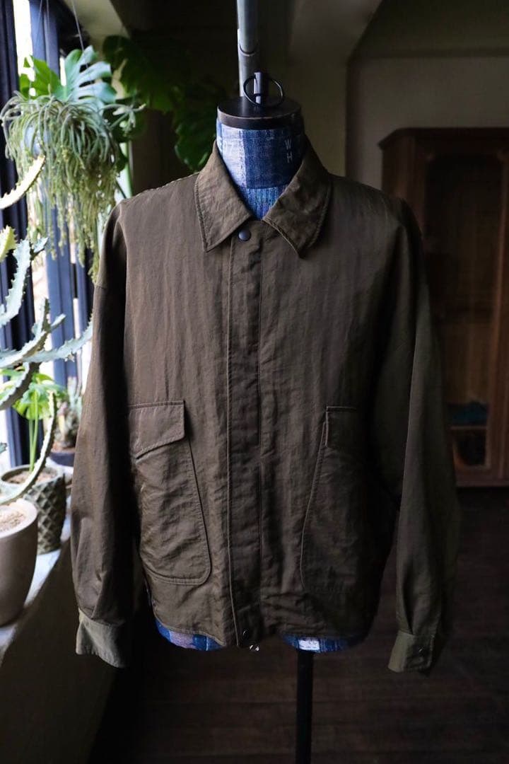 ジャケット・アウター yoke 25SS NYLON BOMBER JACKET