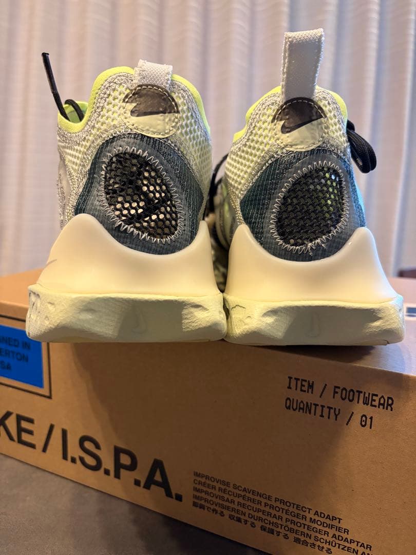 NIKE FLOW 2020 ISPAスニーカー グレー/ライム 【新品】