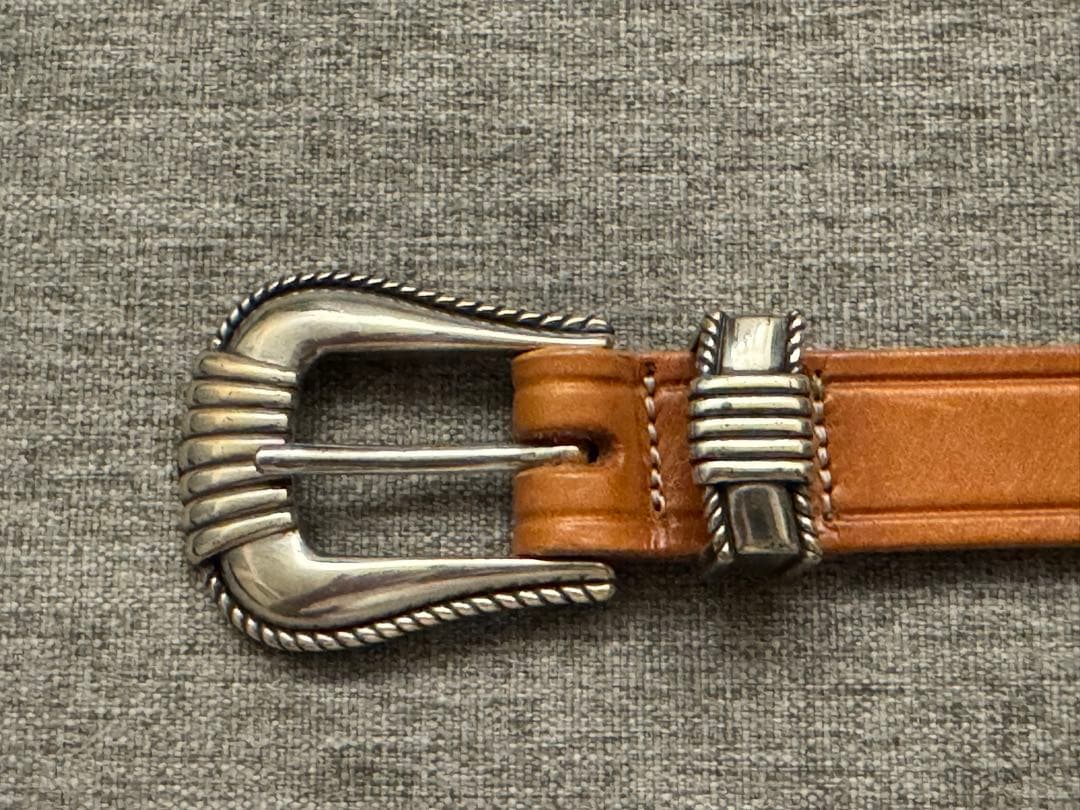 極美品 TORY LEATHER / 1 Creased Belt 32