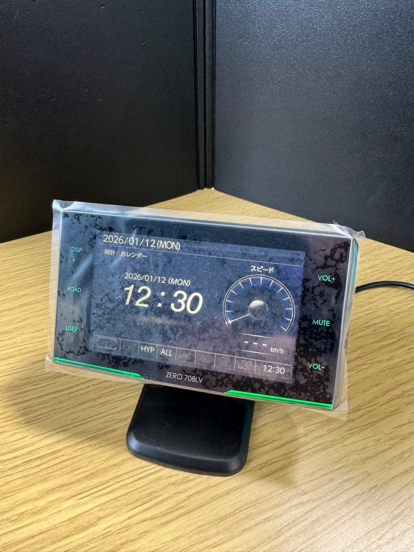 最新GPSデータ更新済リコール済　ZERO 708LVレーダー探知機