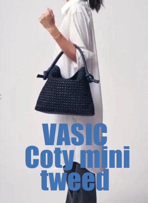 ♡*様 VASIC Coty mini コティ ミニ / ツイード トート バッ