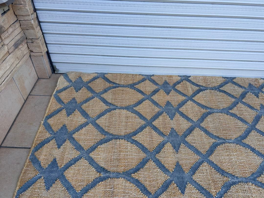 372　GAN KILIM RODAS BLUE RUG　170×240　展示品