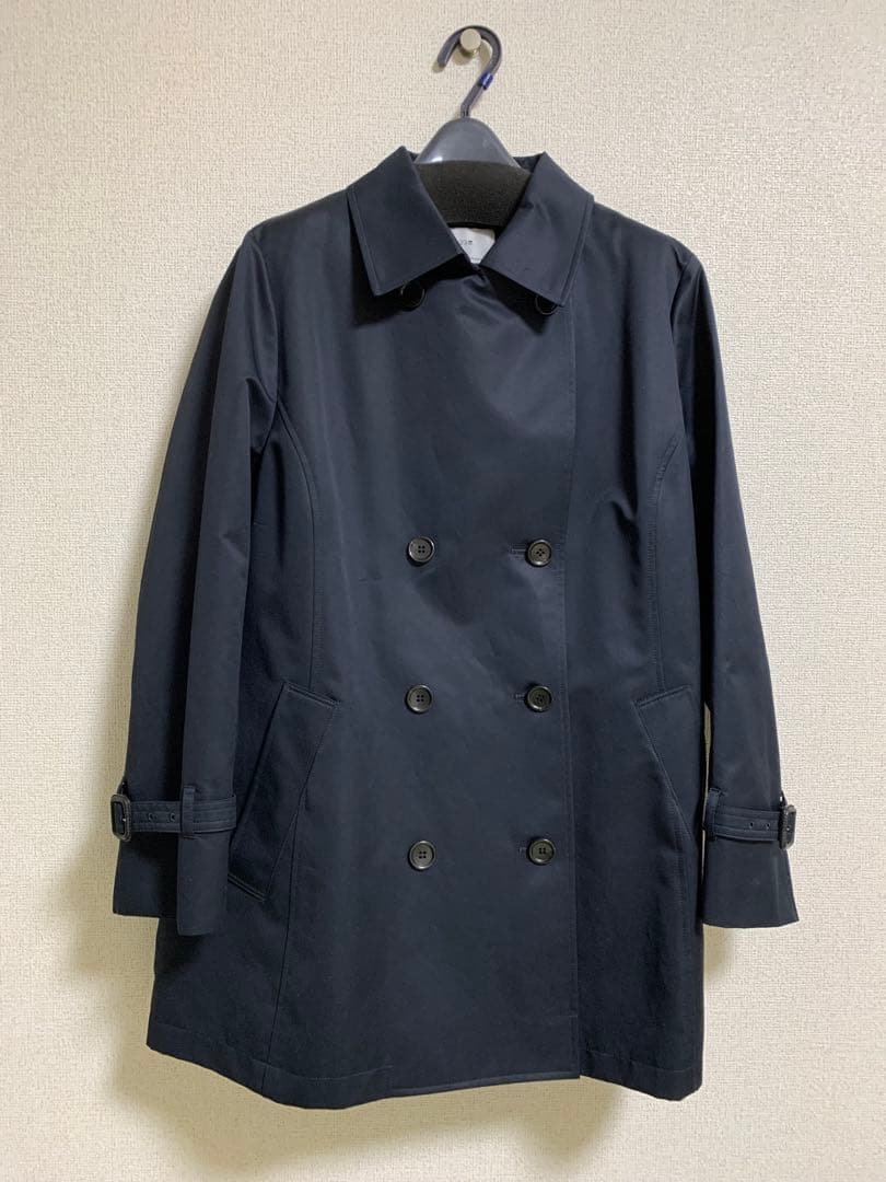 新品【23区】ネイビー ダブルブレスト トレンチコート