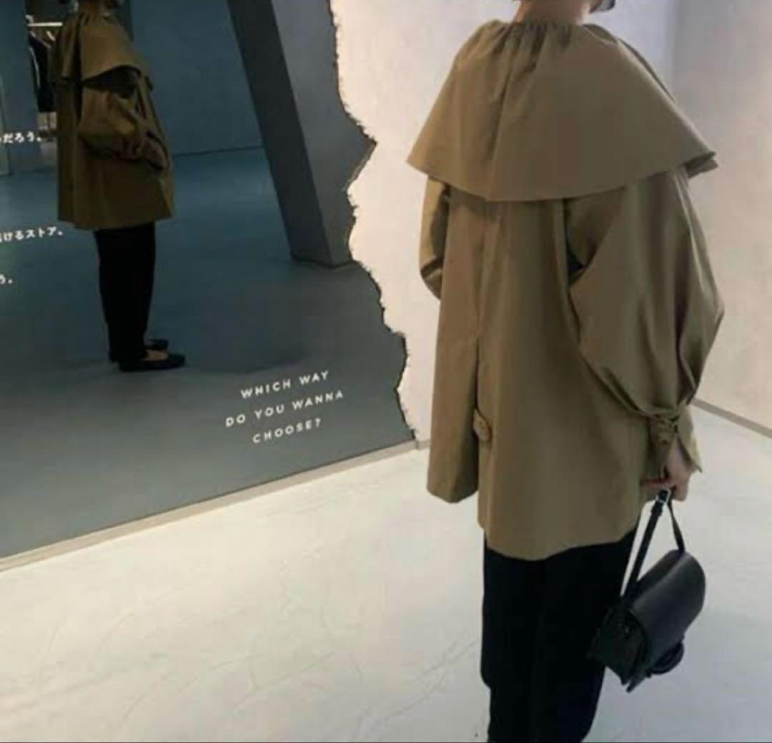 eLLa select shop エラ　トレンチケープコート