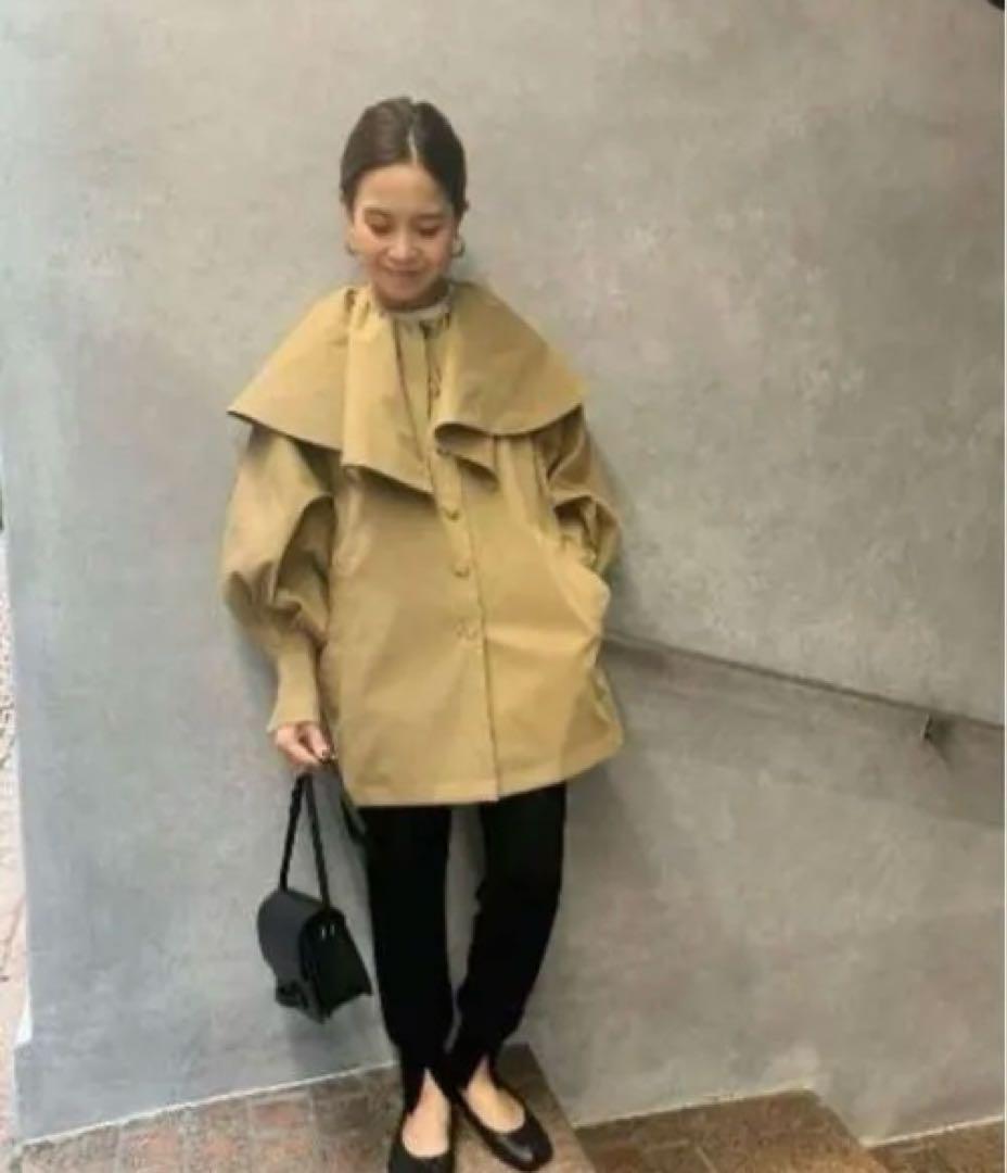 eLLa select shop エラ　トレンチケープコート