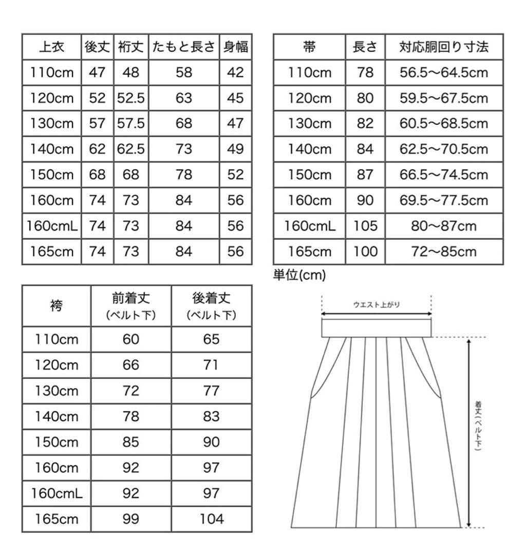 卒園式袴　キャサリンコテージ　110cm 襦袢付き