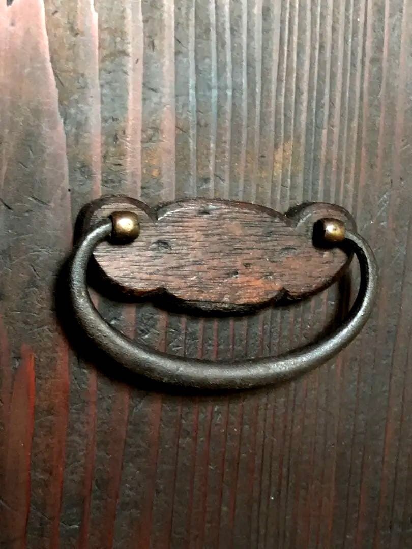 明治〜大正 骨董【職人手製】蕎麦猪口　食器棚 木製棚