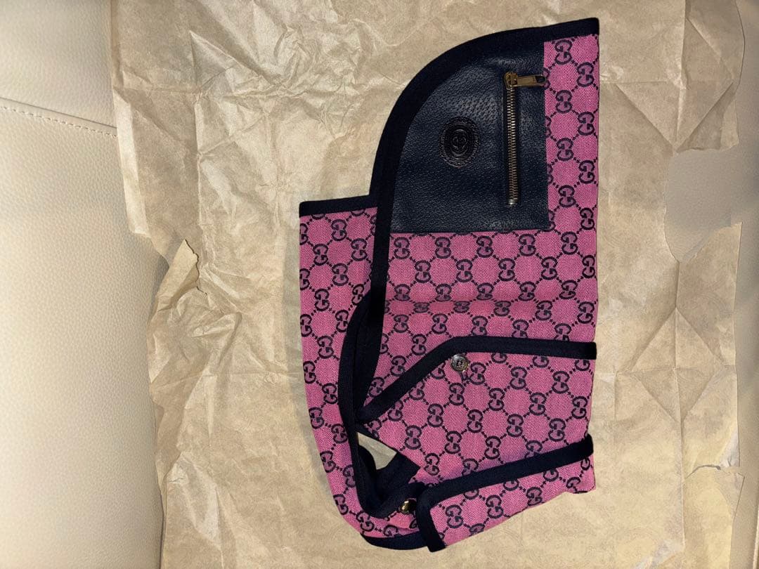 グッチ　GUCCI 犬用ウェア　コート　新品未使用　ピンク　GG サイズS