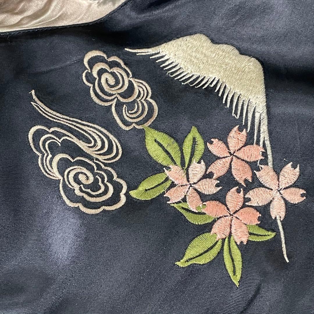 花旅楽団 SCRIPT スクリプト スカジャン リバーシブル 刺繍 和柄