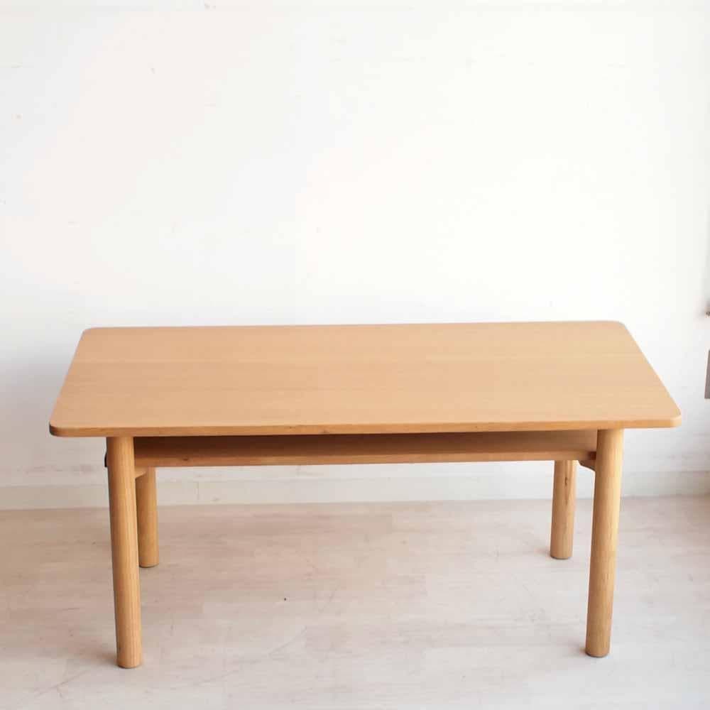 無印良品/MUJI 木製ミドルテーブル・オーク材 ナチュラル ZR24206