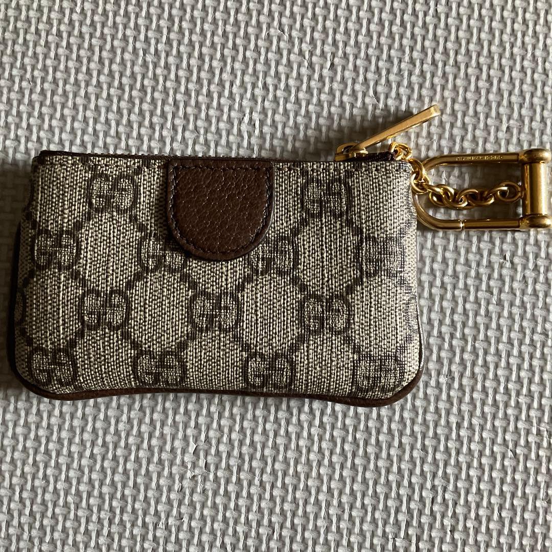 GUCCI 小銭入れ　モノグラム　メンズ　671722 2091