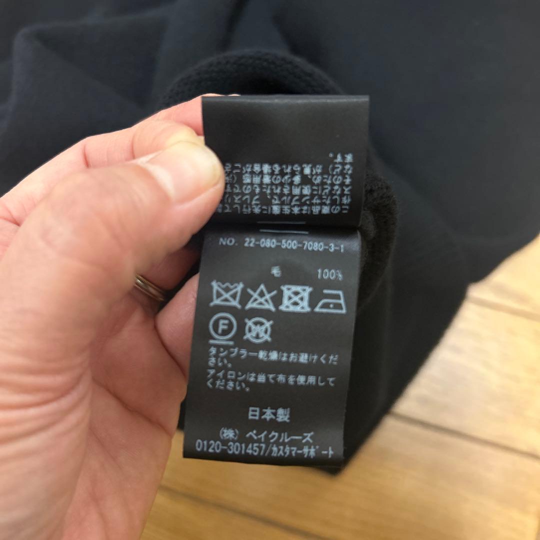 ベイクルーズビッグシルエットタートルネックニット