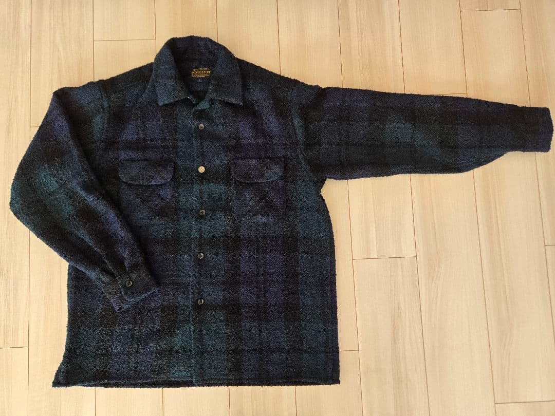 PENDLETON×Bill Wall Leather ペンドルトン　ネルシャツ