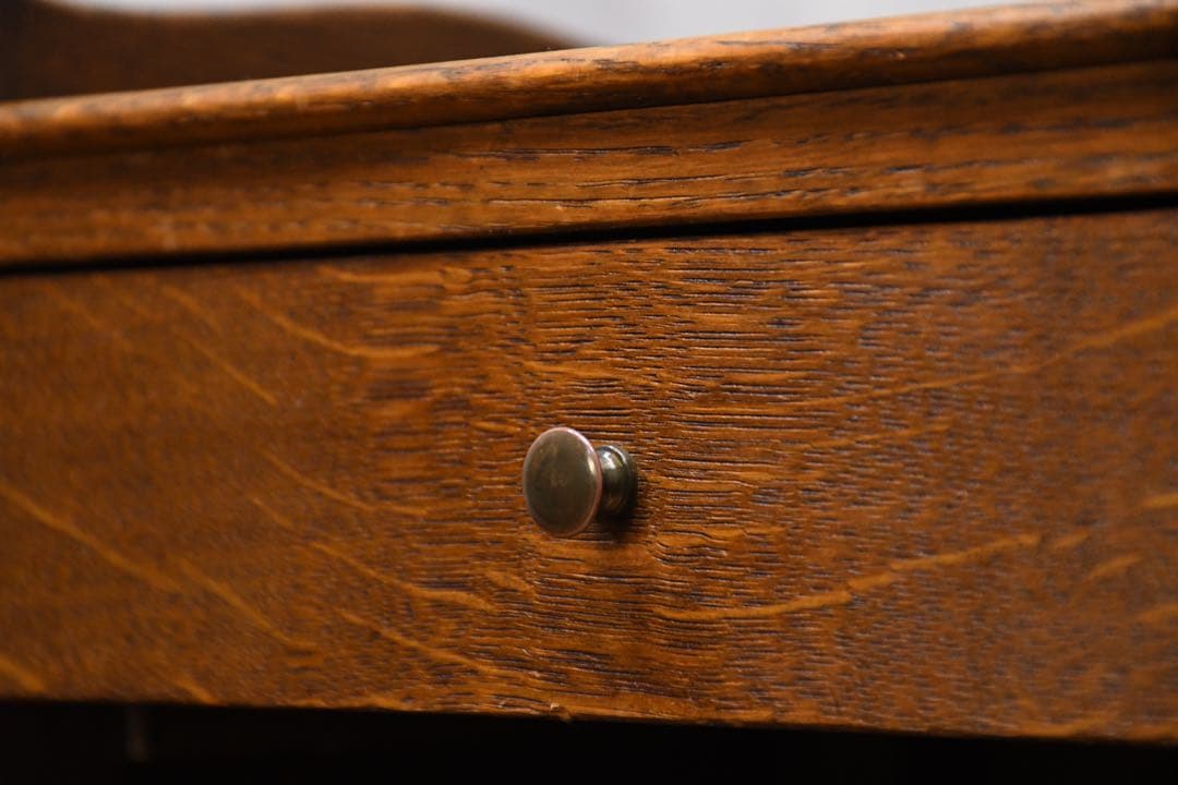 EBK41 フランスアンティーク ナイトテーブル サイドテーブル オーク材