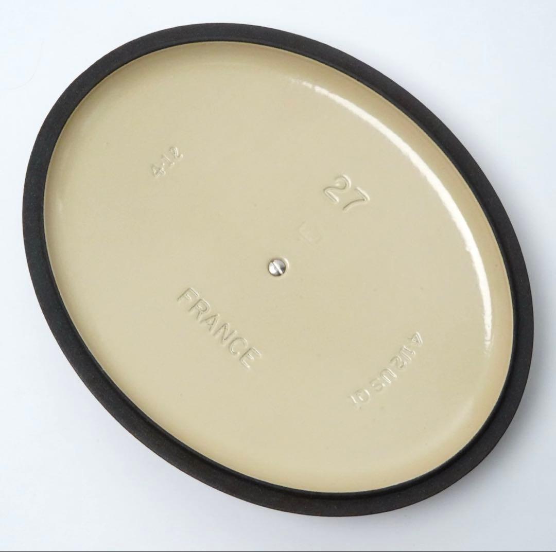 【美品】LE CREUSET　ココット オーバル チェリーレッド　27cm