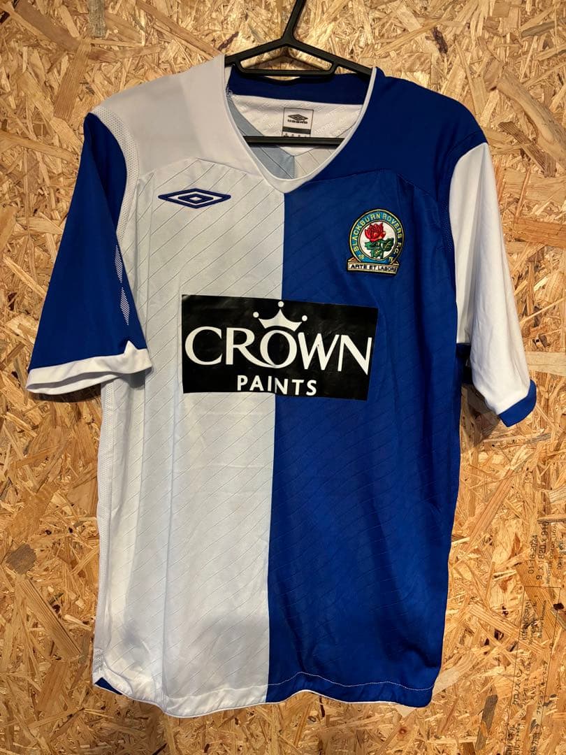 ブラックバーン 08/09 ホーム ユニフォーム L アンブロ