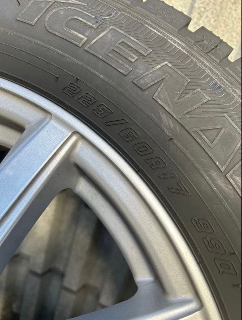 トヨタ30系アルファード ヴェルファイア スタッドレスタイヤホイール4本セット
