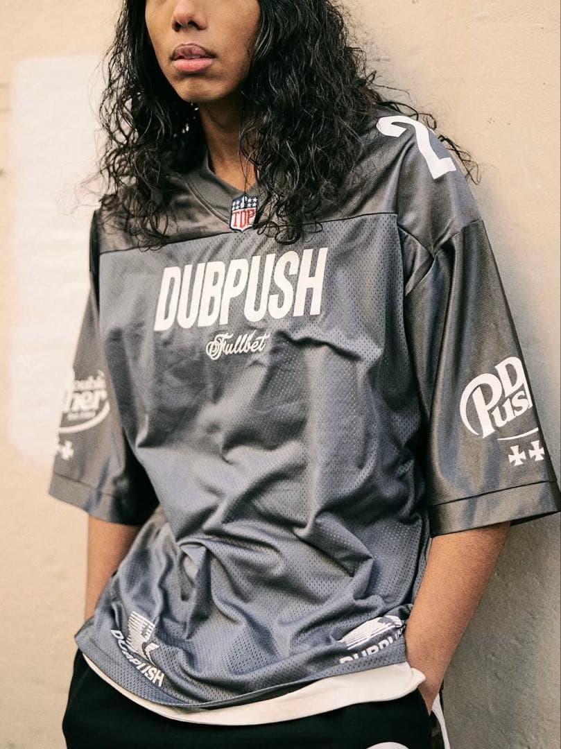 タイン　ダブルプッシュ　ゲームシャツ　アメフトシャツ　ホッケーシャツ　メッシュ