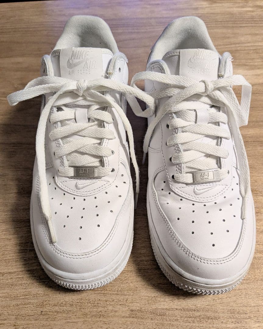 中古 SUPREME × NIKE AIR FORCE 1 LOW 白 25cm