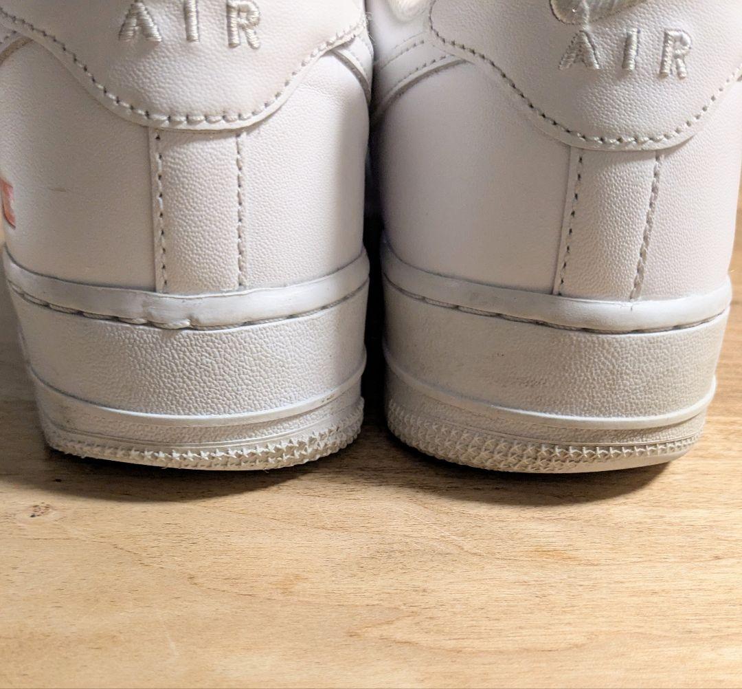 中古 SUPREME × NIKE AIR FORCE 1 LOW 白 25cm