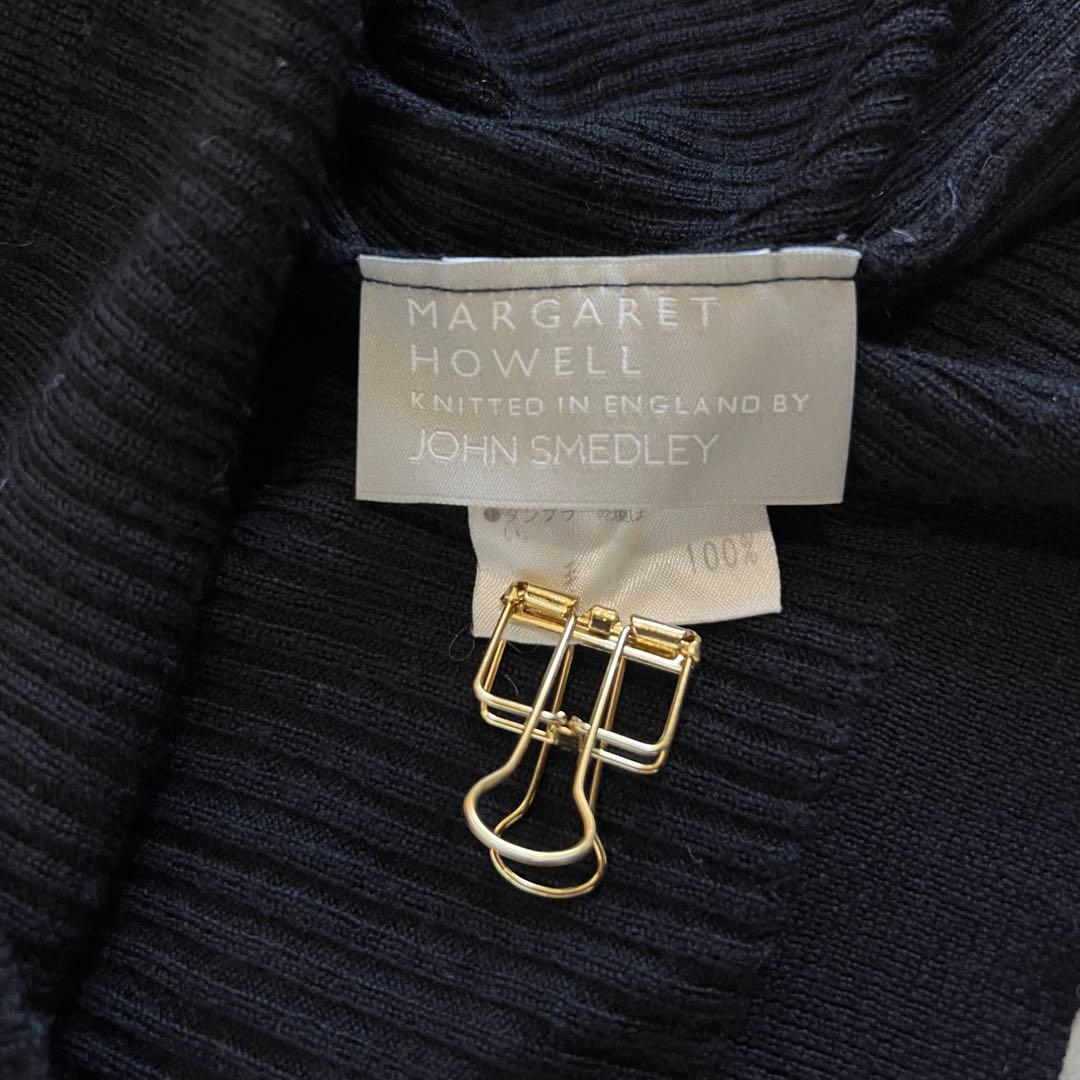 MARGARET HOWELL ジョンスメドレー リブ ハイネック ニット