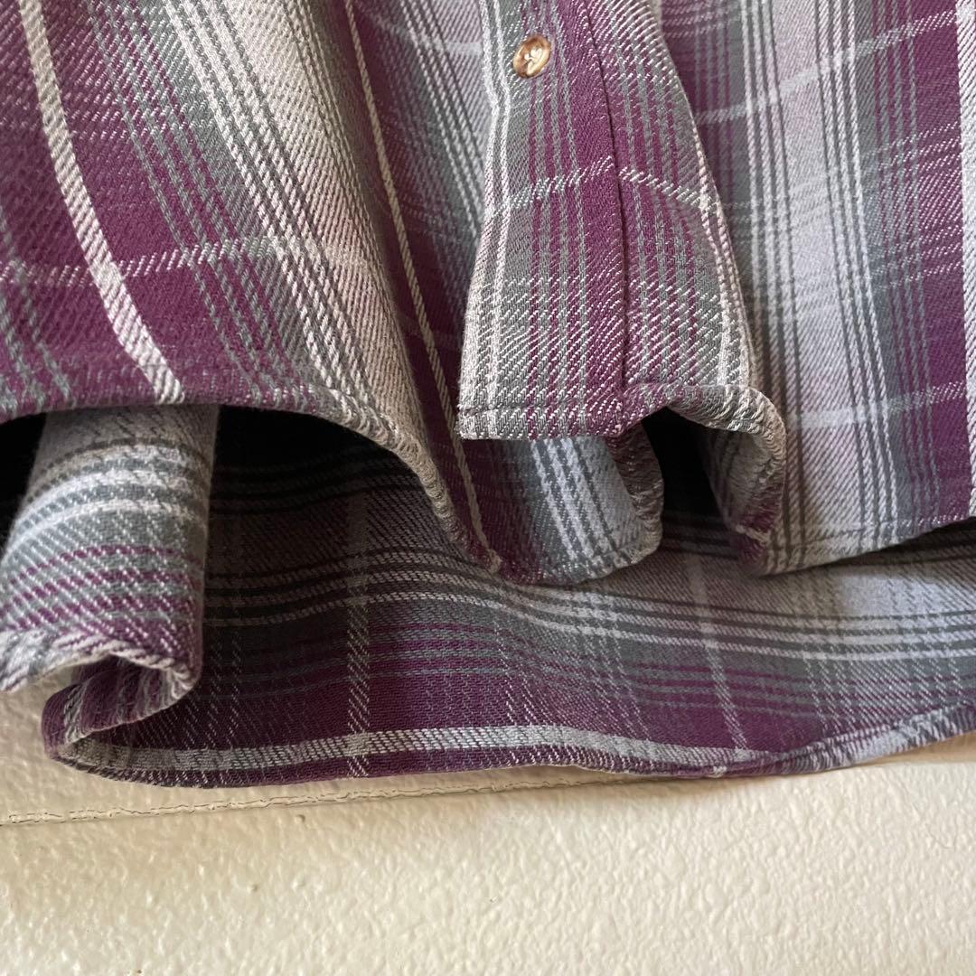 90s FIVE BROTHER フランネルシャツ XL