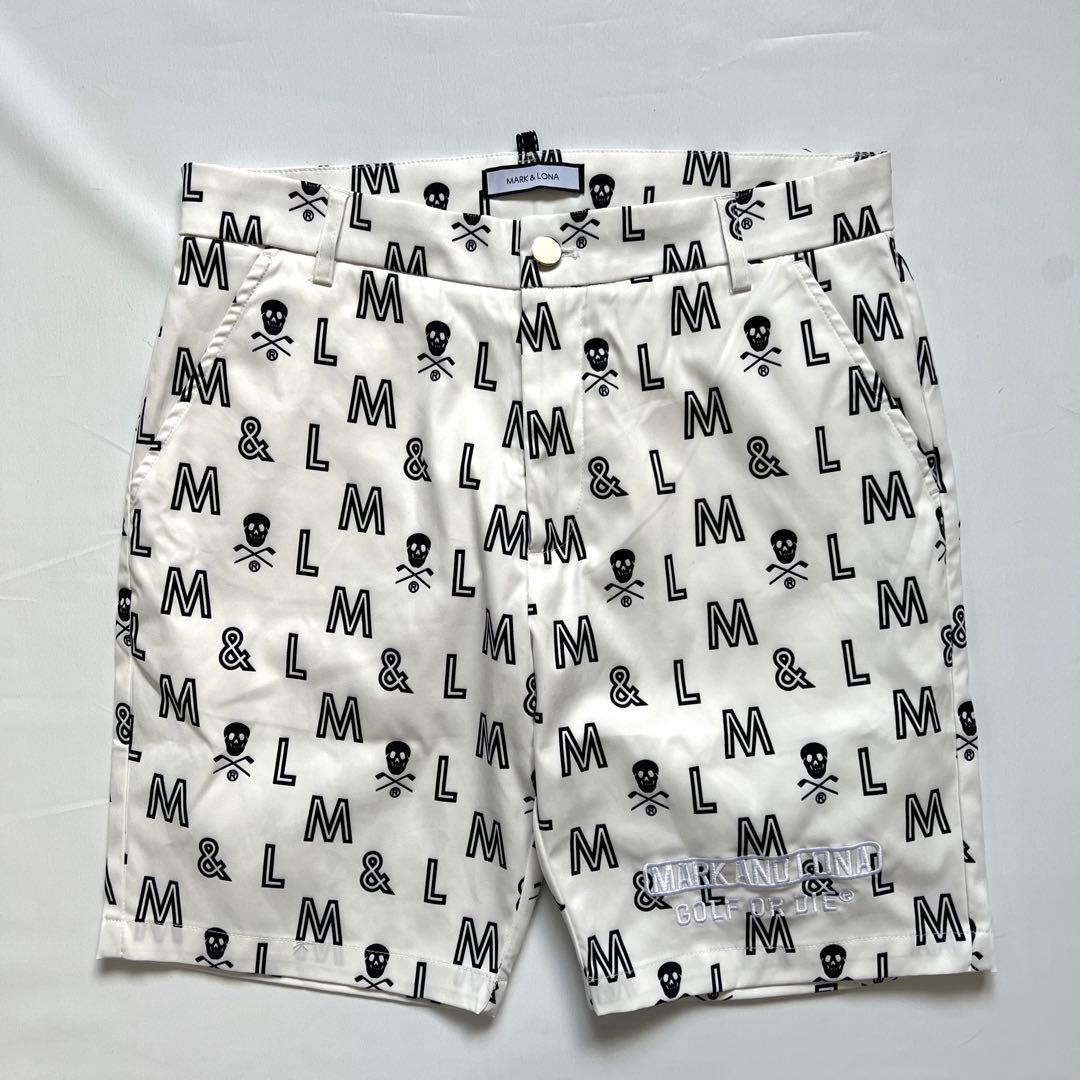 3点セット　MARK&LONA マークアンドロナ　シャツ　パンツ　総柄　メンズ