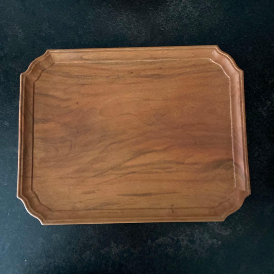佃眞吾　木製　山桜　euro tray トレー　器　新品未使用　盆