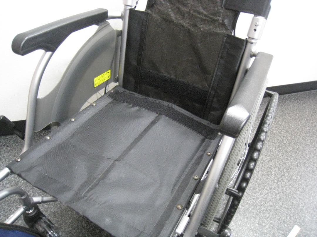 【MiKi】CRT-1LoB 超軽量 自走介助兼用自動ブレーキ付 車椅子