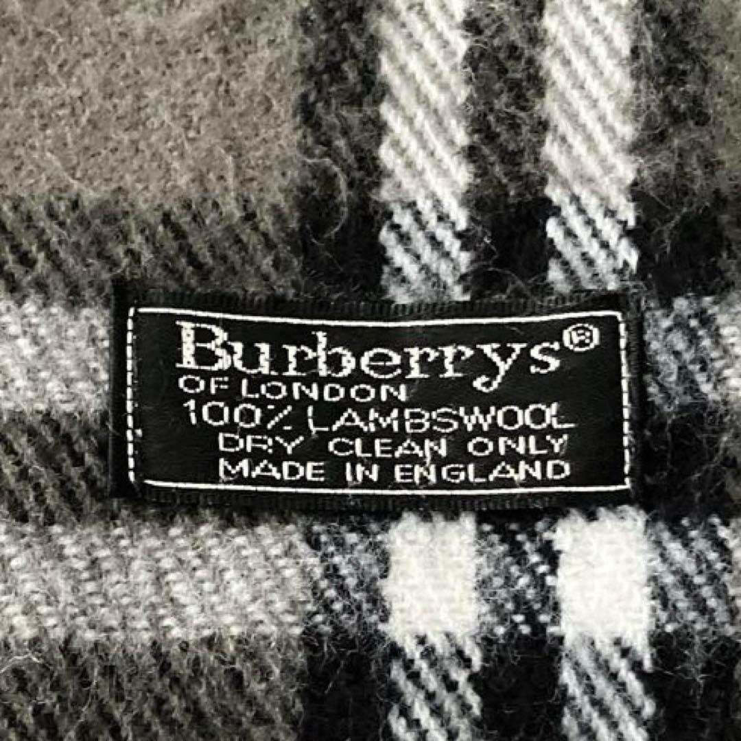Burberrys グレータータンチェックマフラー