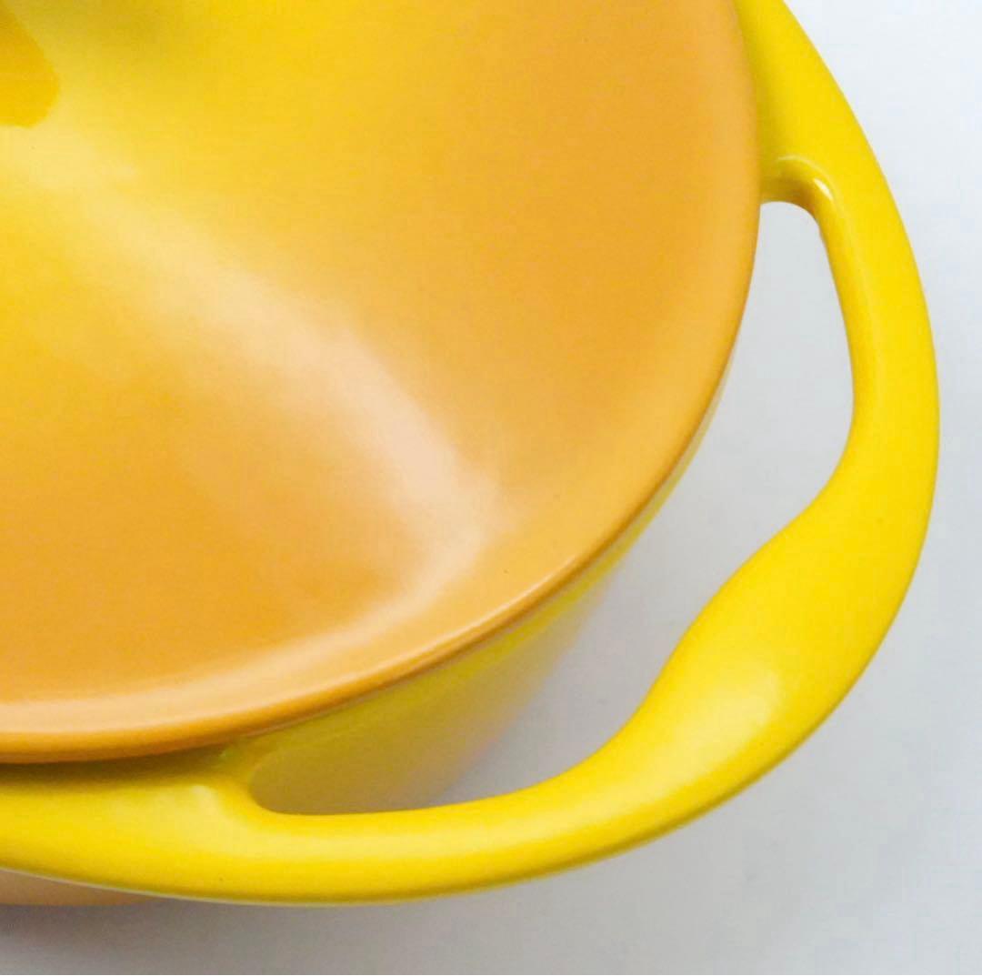 新品⭐︎LE CREUSET　ココットセンセーション　ディジョンイエロー　25cm