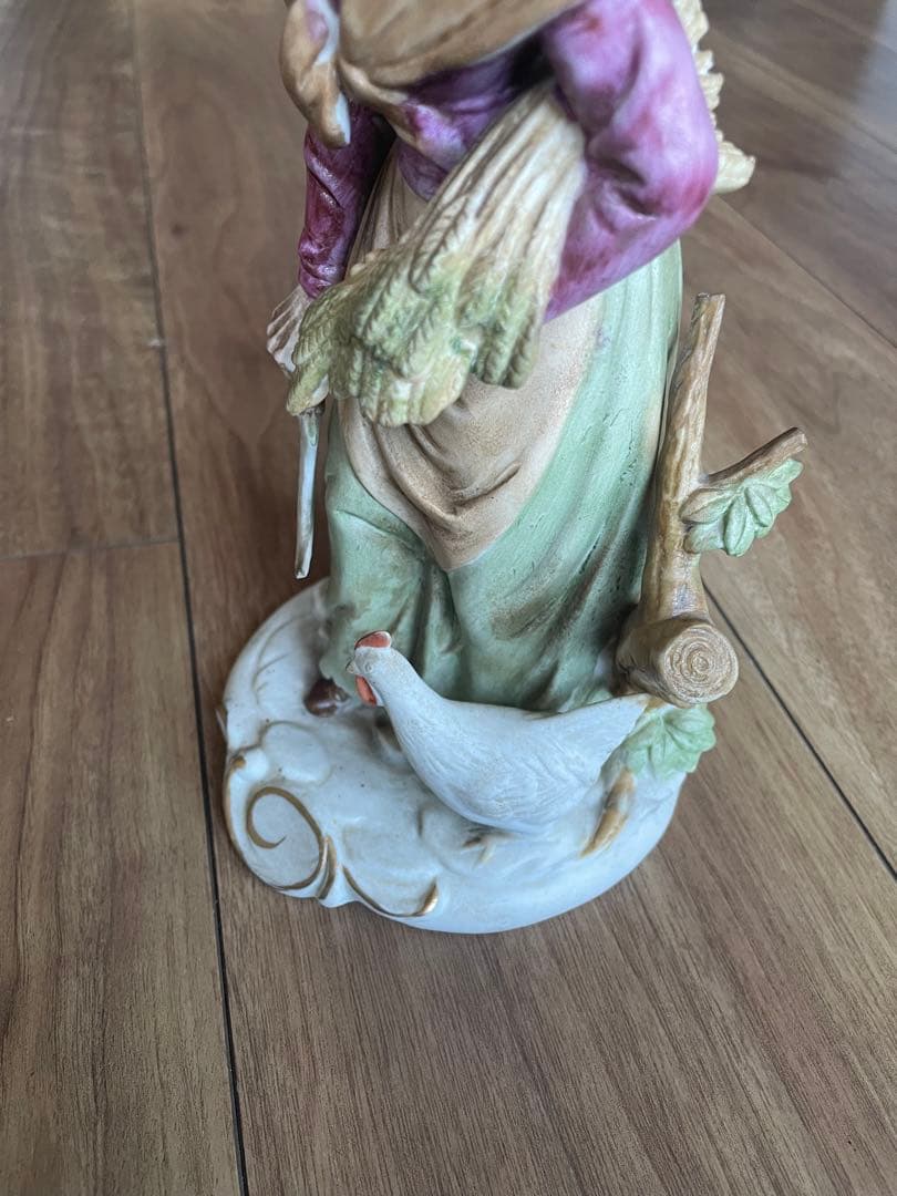 陶器　置物　老婆