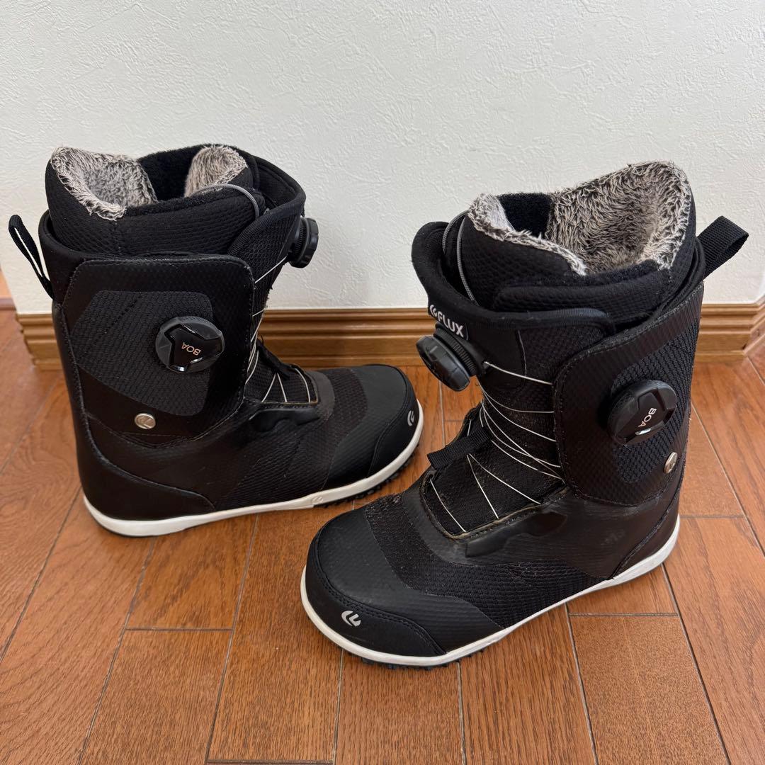 FLUX フラックス tx-boa 黒 デュアル ブーツ 24cm 男女兼用