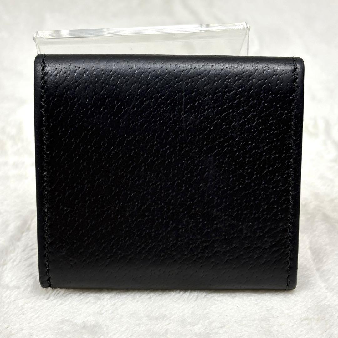 GUCCI グッチ GGマーモント ケース レザー ブラック 小銭入れ
