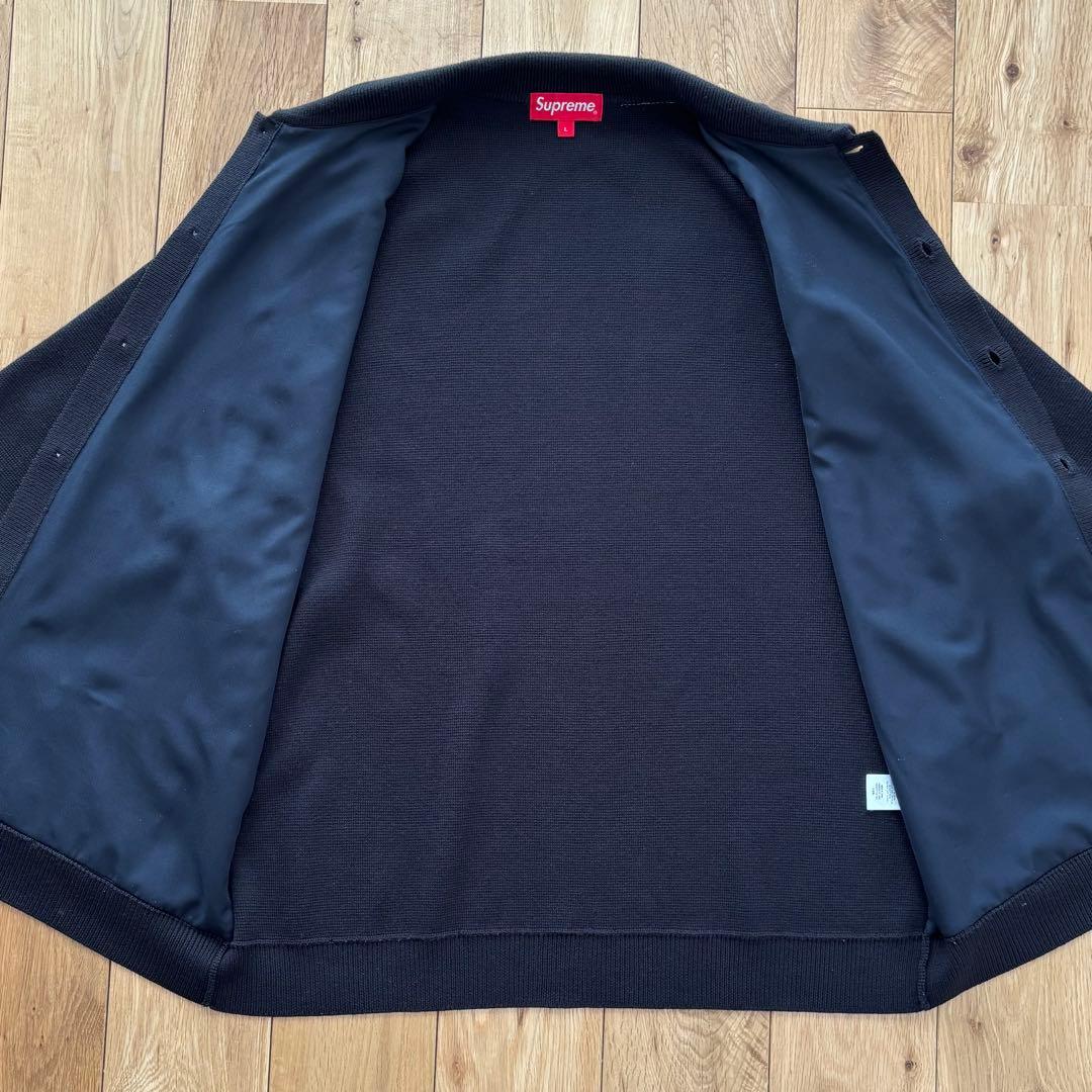 【希少】Supreme Beaded Applique Cardigan L