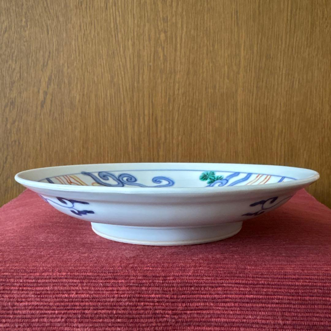 マ*リ様 【新品・未使用】中町いずみ 野原に虎 　　6寸皿 希少
