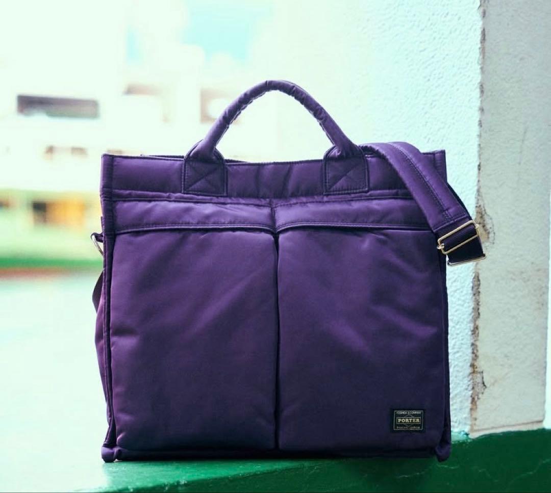 新品■定価8万 限定PORTER PIONE SQUARE TOTE BAG