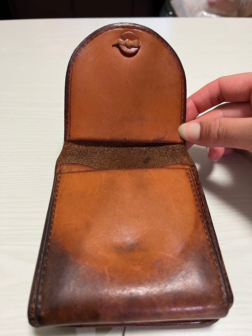 goro’s ウォレット レザー 使用感あり
