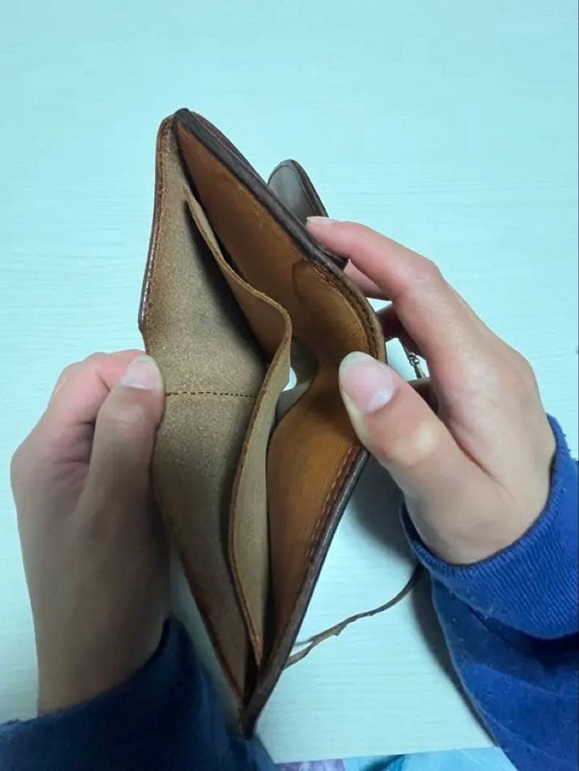 goro’s ウォレット レザー 使用感あり