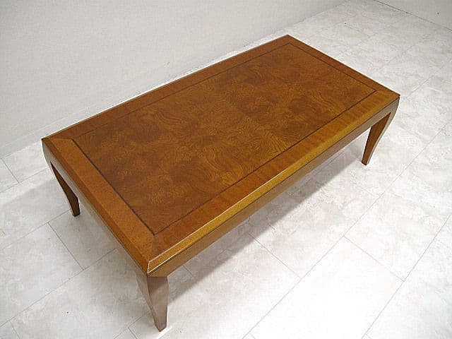 【展示品】カリモク　ドマーニ 「オーブ」最高峰アールデコ様式センターテーブル