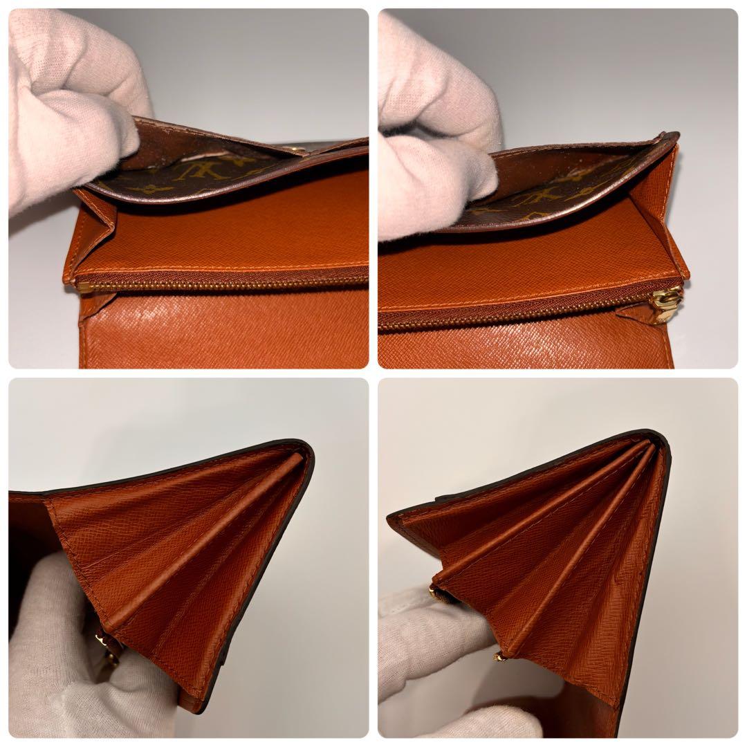 【鑑定済み】ルイヴィトン✨モノグラム✨ポシェット ポルトモネ クレディ 長財布