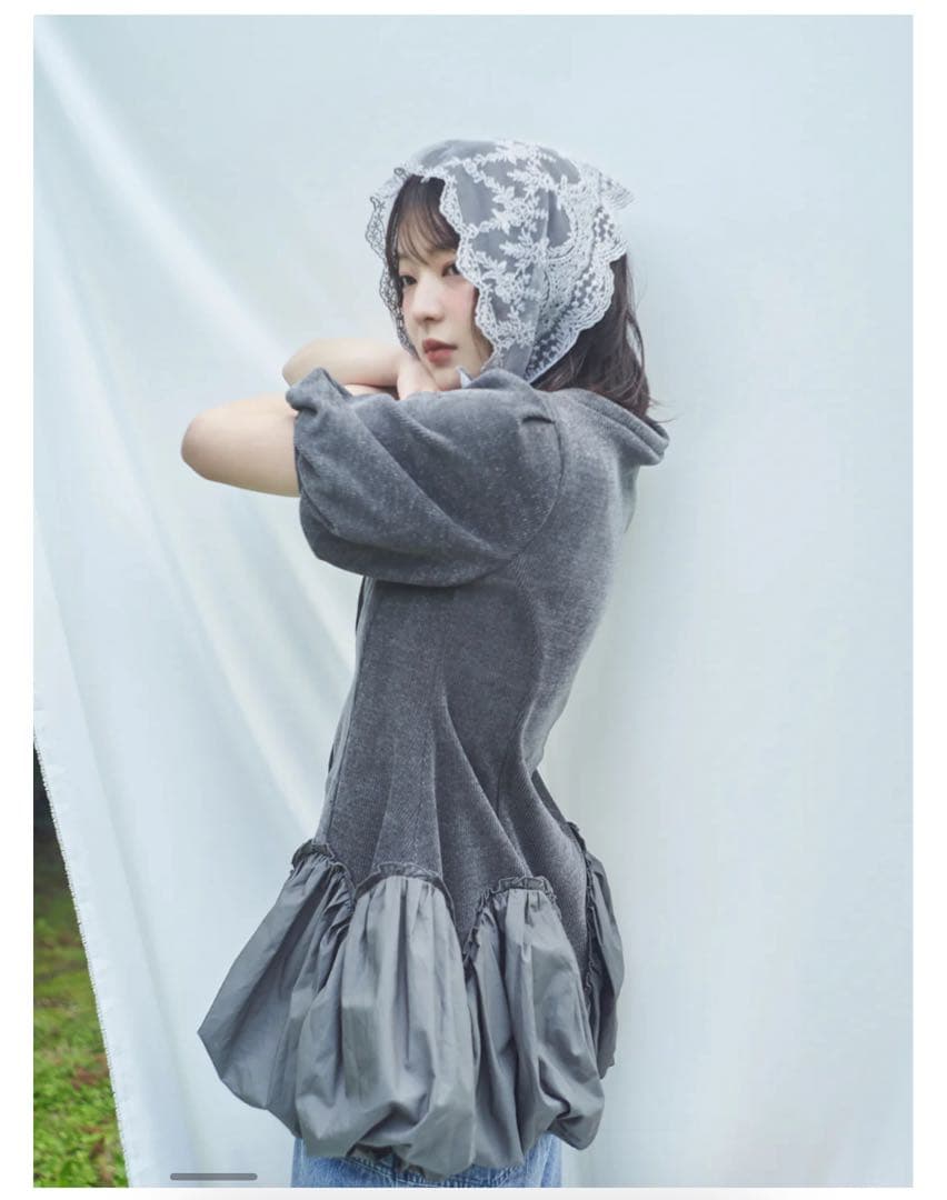 トップス docking hem tops
