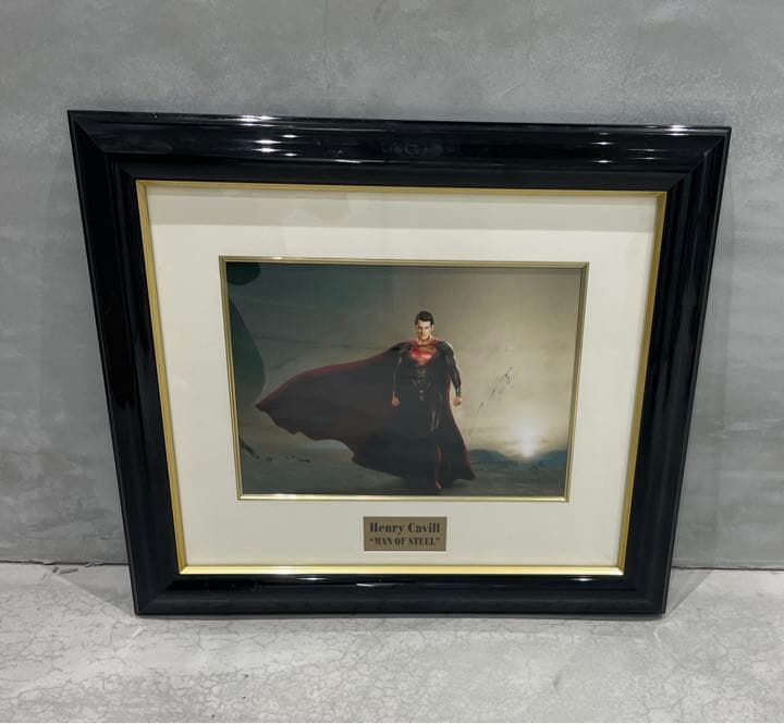 ★希少★】USJ サインフォト 「マン・オブ・スティール」【保証書あり