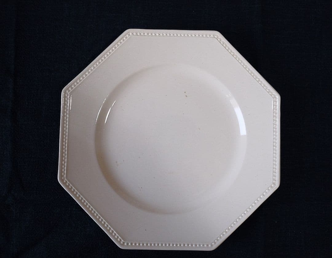 Sarregueminesサルグミンヌオクトゴナル24.5cmプレート フランス