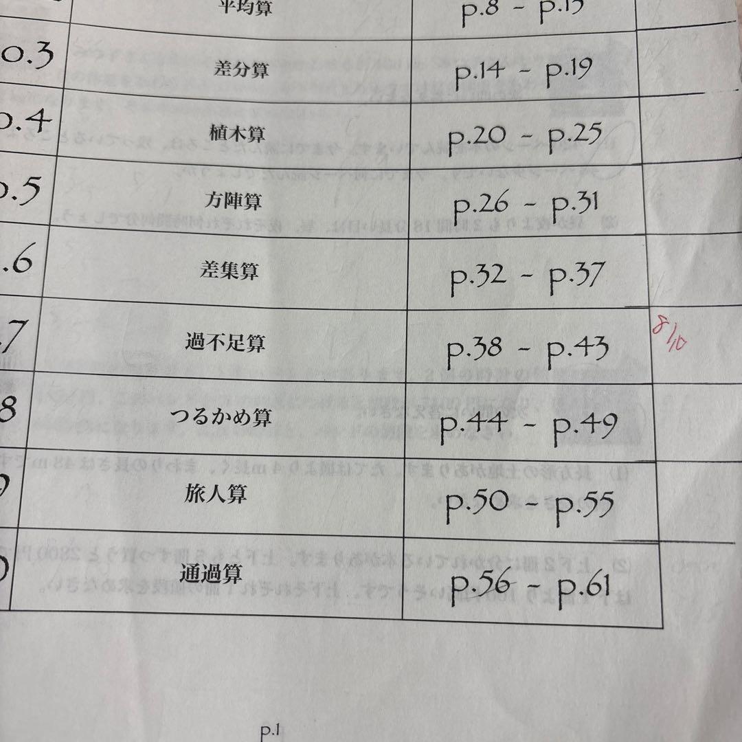 ✳️浜学園 小５ 最高レベル特訓 算数