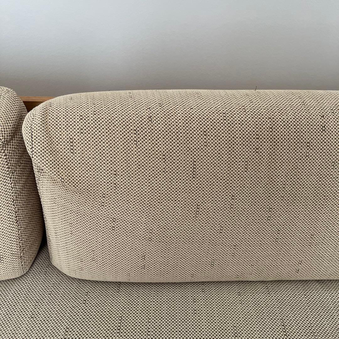 無印良品 木製ベッドフレーム用クッションパーツのみ ソファベッド セミシングル