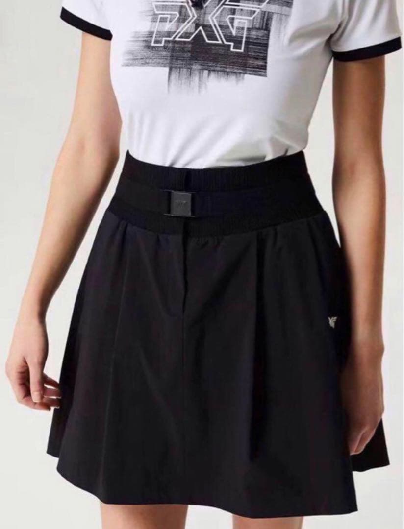 PXG ゴルフ ウェア レディース半袖 Tシャツスカート2点セット