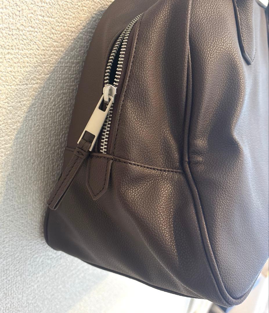 JEANASIS 【eL】Large Boston Bagブラウン &チャーム
